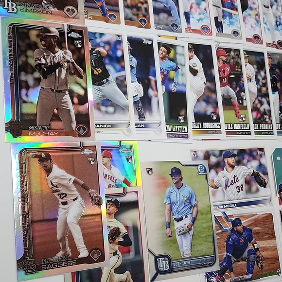 40 Rookie Baseball Card Lot - Picture 3 of 9